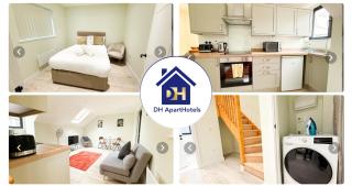 2 Bedroom Duplex's in Huntingdon - Built for Contractors & Professionals - Balcony - WiFi - Fully Equipped Kitchen - Smart TV - Ideal for Work Stays - Long Projects - Huntingdon - 0
