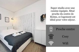 Duruy C, studio confortable à deux pas du centre - Reims - 8