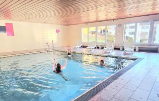 Sonnen-Juwel - Hallenbad, Sauna-2 getrennte Schlafbereiche, inklusive Bettwäsche, Handtücher, tolle Kinderausstattung - 4