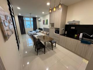 4 Pax - Scenic Riverfront Studio B, Kuching City - Kuching - 4