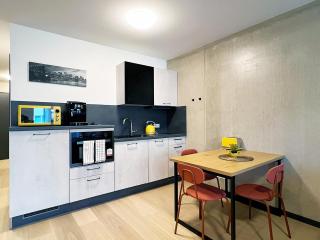 bonquartier Design Apartment mit Balkon, Parkplatz und E-Ladestation - Wachtberg - 9