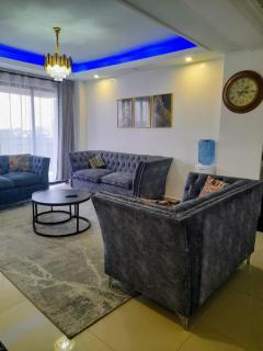 celestial three bedroom apartment with heated swimming pool fully equipped gym ample parking space children playing ground and a relaxing rooftop with amazing scenic views - Nairobi - 8