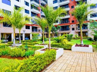 celestial three bedroom apartment with heated swimming pool fully equipped gym ample parking space children playing ground and a relaxing rooftop with amazing scenic views - Nairobi - 1