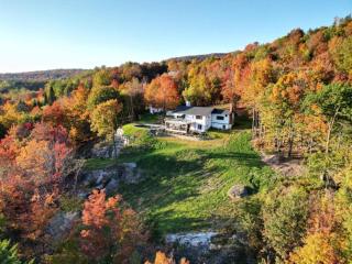 La Bella Vista - Mid-Century Chalet with Pool and Panoramic Ski hill and Sunset Views - Lac-Brome - 5