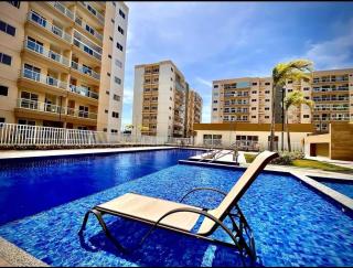 Apartamento aconchegante com piscina à 4km da Praia de Aruana - 0
