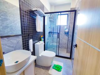 classy tastefully furnished executive two bedroom apartment with fully equipped gym ample parking space heated swimming pool children playing ground and amazing scenic views - 8