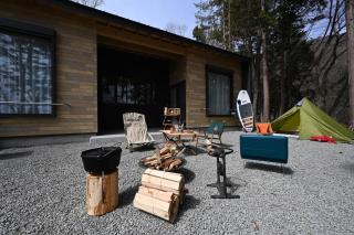 浩庵キャンプ場 本栖湖畔 キャビン Cabins at Lake Motosu Kouan campground cottages, bungalows - 8