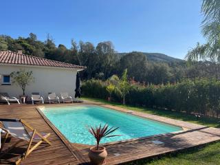 Magnifique villa récente entre mer et montagne située entre Ajaccio et Porticcio - Cauro - 0