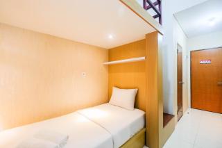 Fully Furnished Studio with Comfortable Design Dave Apartment By Travelio - Depok - 0