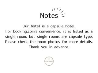 CAPSULE HOTEL CONTINUE NijojoKita - Kyoto - 8