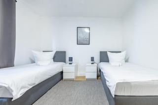 3-Zi - 6 Personen - Zentral-Bielefeld - kostenloser Parkplatz - 6