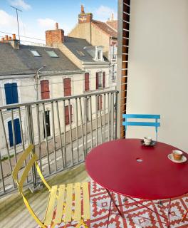 Balcon privé & déco élégante - Le Mans - 9