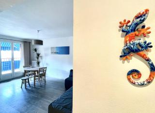 Le Coeur de Golfe Juan - aircon - 9 min to sea - Vallauris - 9