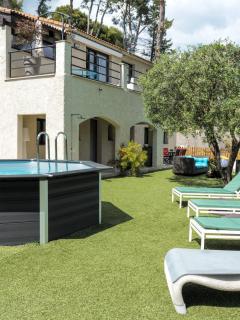 Joli bas de maison - Jardin et piscine privative - Mougins - 5