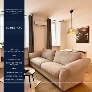 Le Despiau - Parking - Clim - Fibre - Proche Base - Mont-de-Marsan - 0