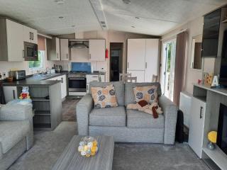 Luxury 6 berth caravan full decking - 3