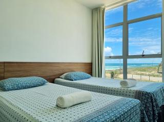 Areias do Mar ! 2 Quartos Vista Mar e Varanda A204 - Barra de São Miguel - 1