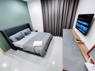 Kozi Square Twin Room with free Wi-fi & Carpark - Kuching - 8