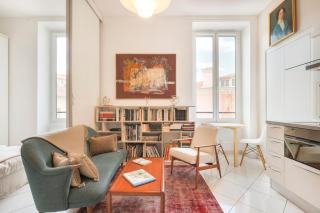 LA LIBRARY - Luminous apartment in city center - Close to sea - Menton - 0