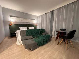 Flat 1309 no Hotem M&lia ibirapuera com vaga - São Paulo - 1