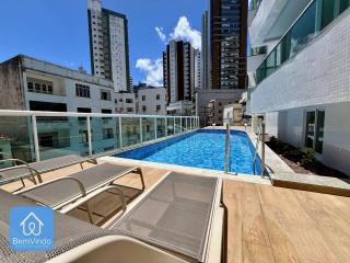 Apartamento Com Linda Vista Mar Na Graça - Salvador - 5