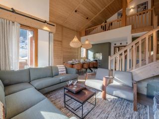 Duplex lumineux 4 chambres, proche centre et pistes, terrasse SE, garage privé, services inclus - FR-1-754-4 - Morzine - 9