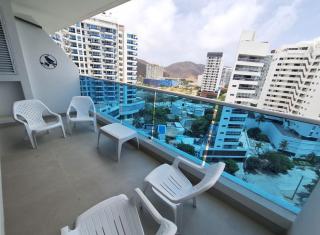 Reserva del Mar Club de playa - Apto Frente al Mar - Santa Marta - 5