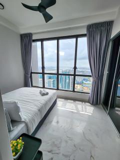 Sky88 Seaview 4BR Indoor Pool-Mahjong-Netflix - Johor Bahru - 1