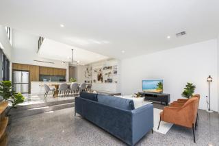 Modern 4-Bed Double-Story House with Patio - 2