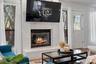 Fun and Stylish Stay with Pool Table and Fire Pit! - 1