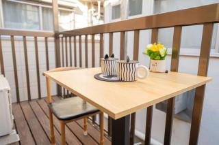 王201超大露台整套私人卫浴厨房 洗衣机 车站步行5分钟 上野站地铁直达 - 1