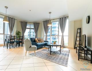 2BR Cozy Elegant, 3 Min to Beach, Dubai Marina - 0