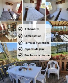 Les flots de Condrieu - VIA -RHÔNA -8 pers, et vue sur Rhône-BBQ - Condrieu - 0