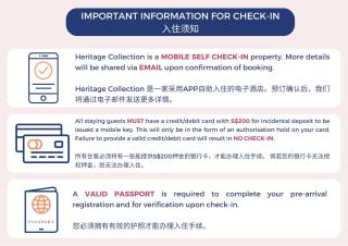 Heritage Collection on Victoria - Mobile App Check-In - Singapore - 7
