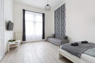 Modern Stay with Desk & Monitor, TV - Budapest - 2