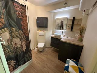 Rouen, studio, lumineux avec parking souterrain, Ménage et linge inclus - Darnétal - 6