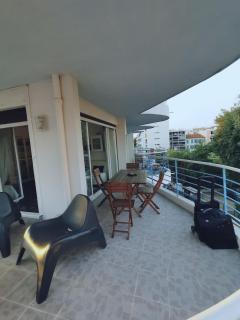 Juan-les-Pins, superbe studio vue mer grande Terrace cuisine séparée - Antibes - 5
