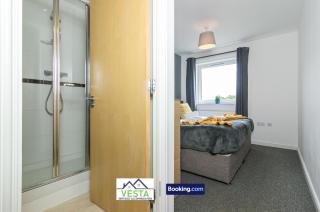 Two Bedrooms Apartment By Vesta Serviced Accommodation & Short Lets Hatfield With Free WiFi - Hatfield - 5