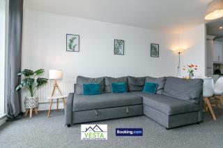 Two Bedrooms Apartment By Vesta Serviced Accommodation & Short Lets Hatfield With Free WiFi - Hatfield - 4