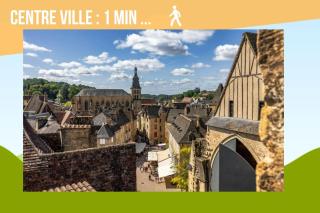 2 pièces climatisé, 100m du centre, "Poésia" - Sarlat-la-Canéda - 1