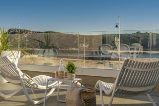 Alojamientos Turísticos Puerto de Suances junto a la playa, terraza y garaje privado - 0