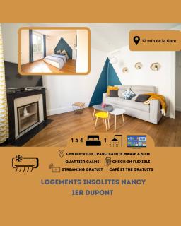 Le P'tit Dupont - Logements Insolites - Nancy - 0