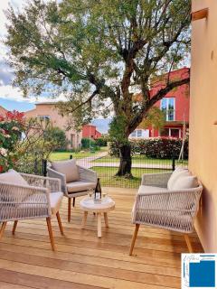 Mini villa - Piscine - Climatisation - wifi - 2km plage - 9