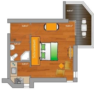 ancora Marina Haus 2 Nr 05, Typ 1 - Neustadt in Holstein - 8
