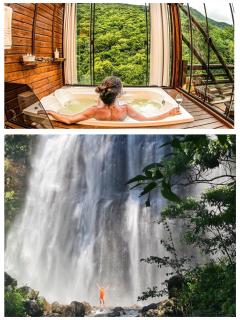 Cachoeira dos Borges Cabanas e Parque - Praia Grande - 0