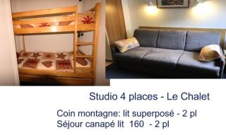 LE CHALET - Piscine 3 - Studio pour 4 Personnes MAE-8704 - Gourette - 9