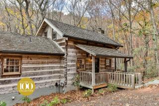 Bluebird Day - Romantic Creekside Cabin in Big Canoe- Modern Amenities, Fire Pit, Creek Views, Hiking Trails - Big Canoe, GA - Jasper - 0