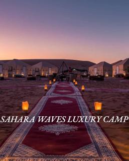 Sahara Luxury Camp -plus 50 euros pp per night for camel or jeep trek and dinner - location by dunes - no extra fees - 1