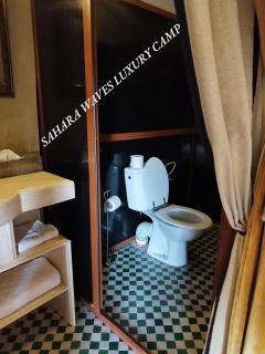 Sahara Luxury Camp -plus 50 euros pp per night for camel or jeep trek and dinner - location by dunes - no extra fees - 3