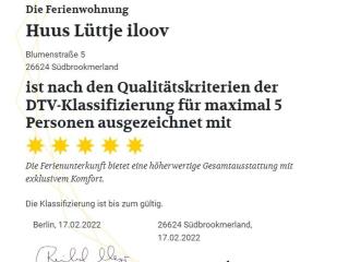 Huus Lüttje Iloov - - 5
